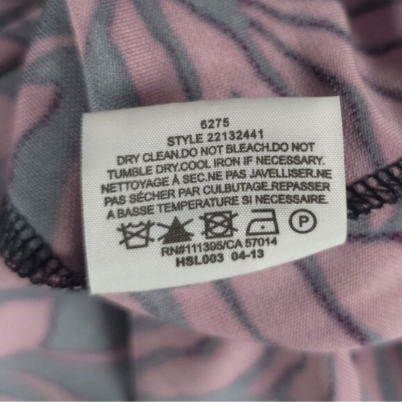 NWT TORY BURCH ETTA DRESS TORY NAVY AZOLLA COMBO A/988 Floral Print LS SMALL - Picture 13 of 15